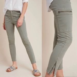 Anthropologie Gray Skinny Pants